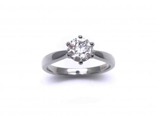 Platinum Diamond Solitaire Ring 1.02ct