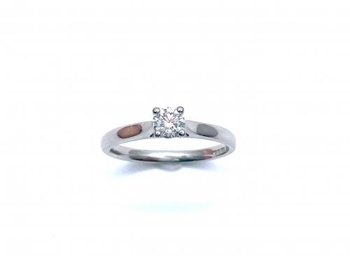 Platinum Diamond Solitaire Ring