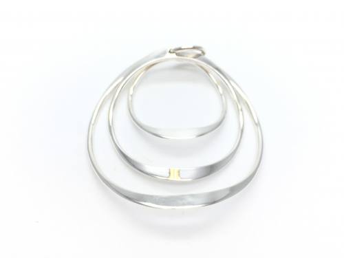 Silver Three Rings Pendant