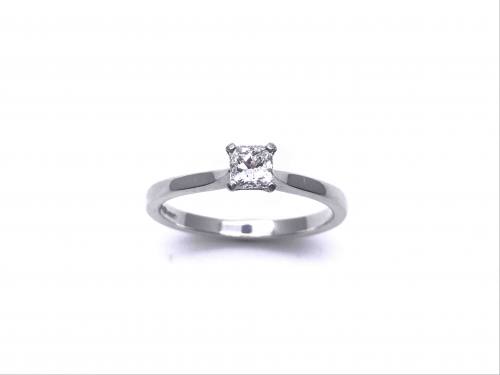 Platinum Diamond Solitaire Ring