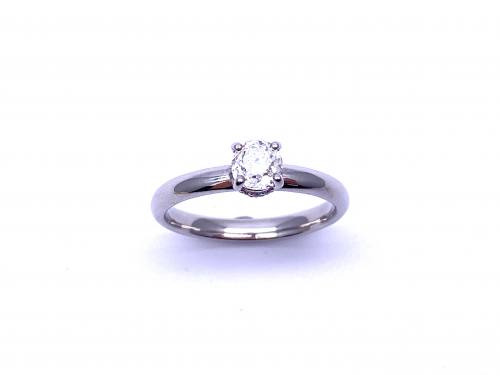 Platinum Diamond Solitaire Ring 0.60ct