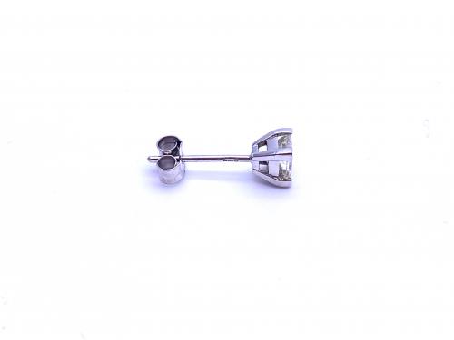 18ct Single Diamond Stud Earring