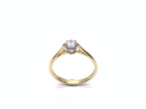 18ct Diamond Solitaire Ring