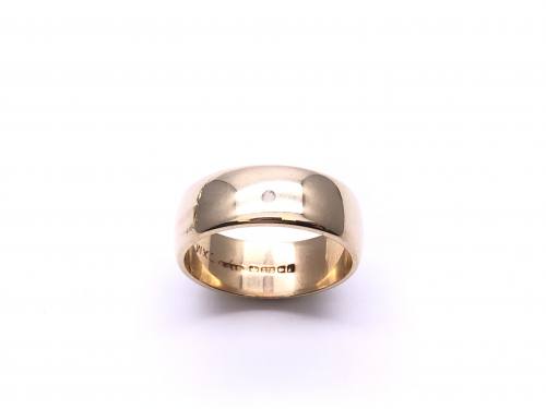 9ct Yellow Gold Wedding Ring 6.5mm