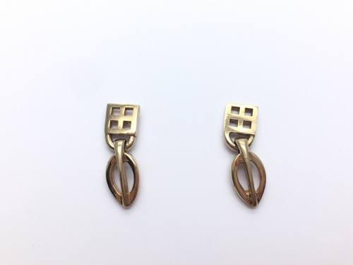 9ct Yellow Gold Stud Earrings