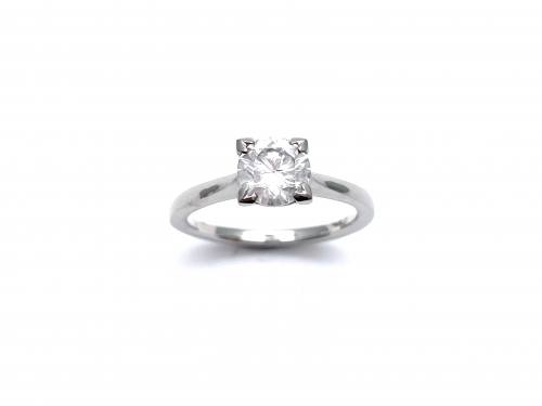 Platinum Diamond Solitaire Ring 1.20ct