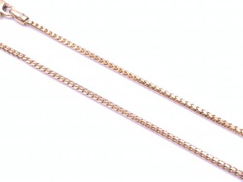 9ct Yellow Gold Franco Chain 16 inch