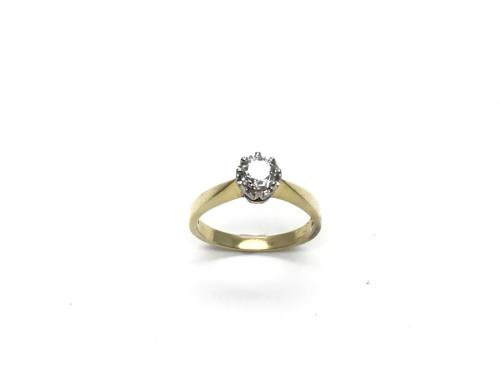 18ct Diamond Solitaire Ring 0.50ct