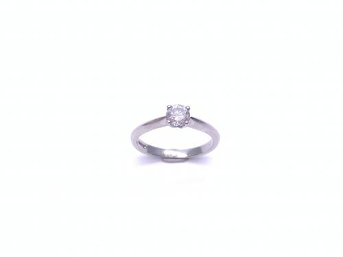 Platinum Diamond Solitaire Ring