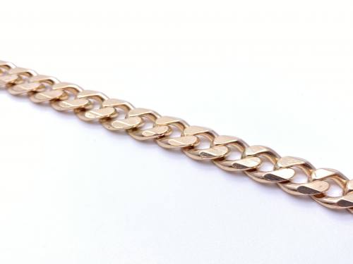 9ct Yellow Gold Curb Bracelet