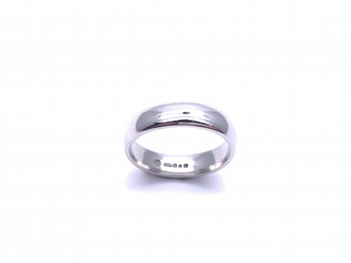 Platinum Wedding Ring 4mm H+