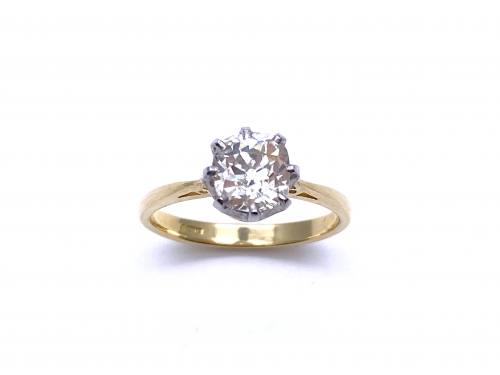 18ct Diamond Solitaire Ring 1.53ct