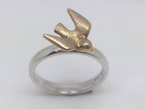 Lovelinks Silver Ring With Bird