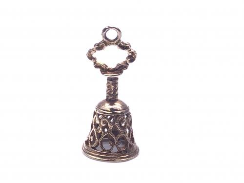 9ct Yellow Gold Fancy Bell Charm