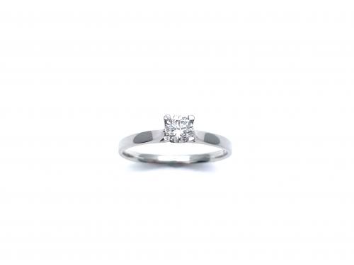 Platinum Diamond Solitaire Ring