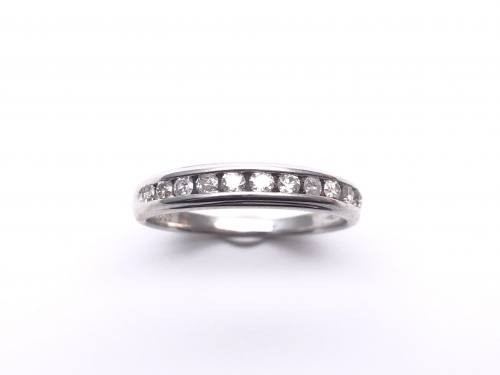 18ct White Gold Diamond Eternity Ring