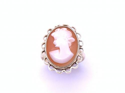 9ct Yellow Gold Cameo Ring