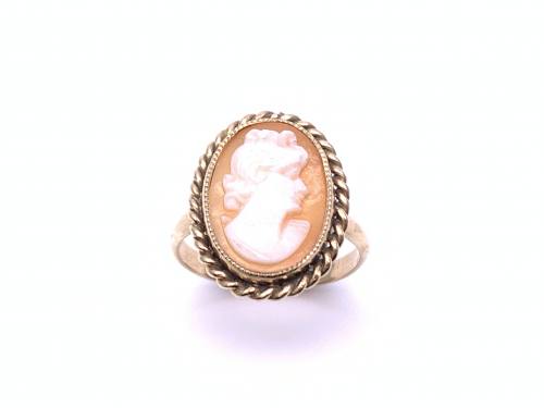 9ct Yellow Gold Cameo Ring