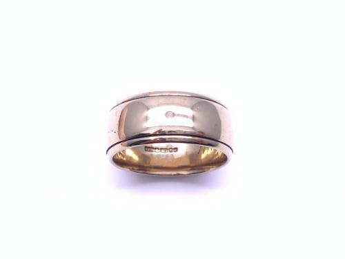 9ct Yellow Gold Channel Wedding ring