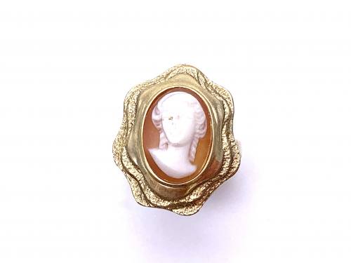 9ct Yellow Gold Cameo Ring