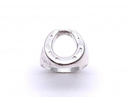 Silver Horseshoe Ring