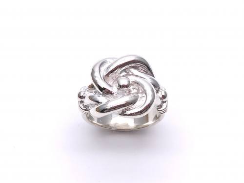 Silver Knot Ring