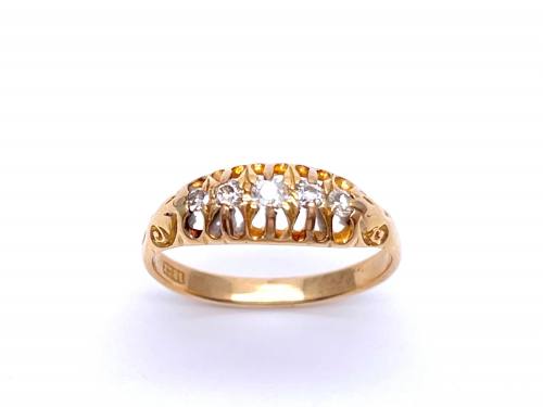 Diamond 5 Stone Ring