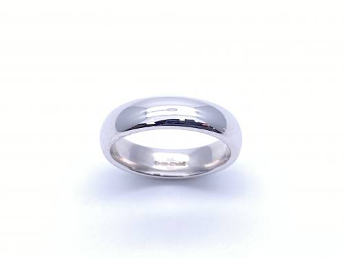 18ct White Gold Wedding Ring