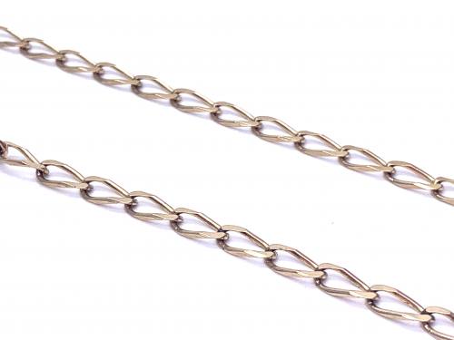 9ct Yellow Gold Curb Necklet