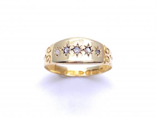 15ct Diamond 5 Stone Ring Chester 1898