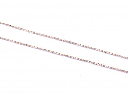 9ct Yellow Gold Trace Chain 20 Inch