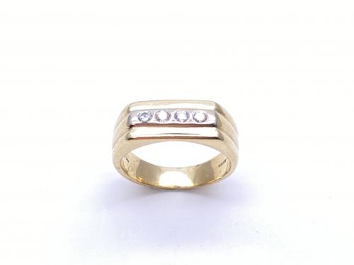18ct Diamond 4 Stone Ring