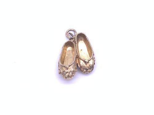 9ct Yellow Gold Shoes Charm