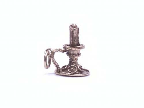 9ct Yellow Gold Candlestick Charm