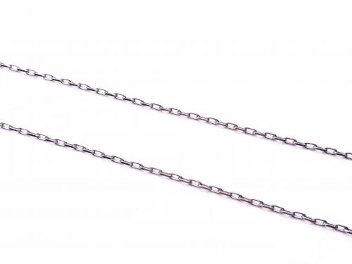 9ct White Gold Trace Chain 16 inches