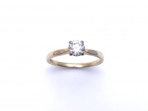 18ct Diamond Solitaire Ring