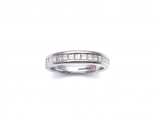 18ct Princess Cut Diamond Eternity Ring