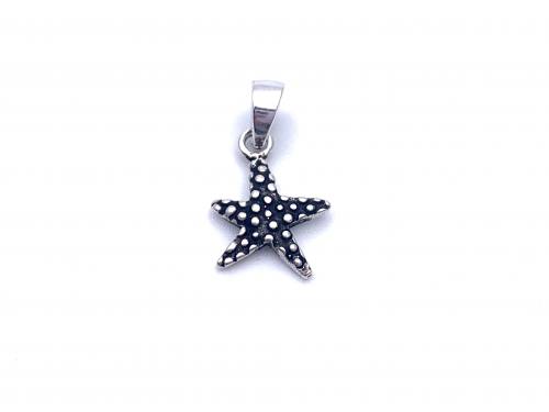Silver Starfish Pendant/Charm