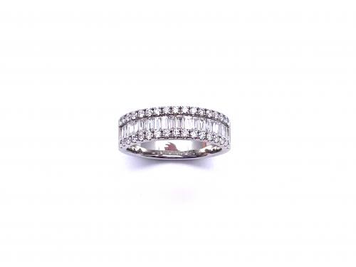 Platinum Diamond Eternity Ring 1.40ct