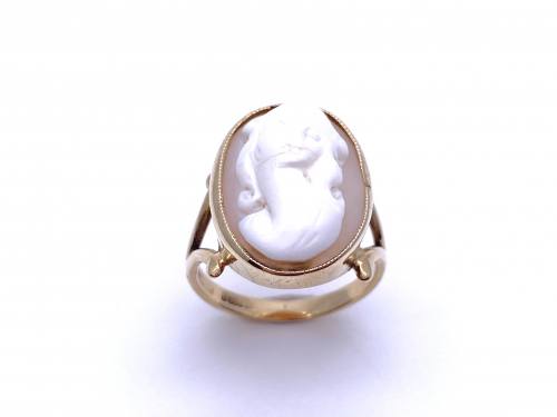 9ct Yellow Gold Cameo Ring