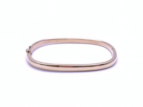 Solid 9ct Yellow Gold Bangle