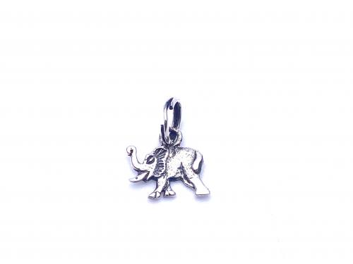 Silver Elephant Pendant/Charm
