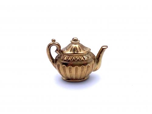 9ct Yellow Gold Teapot Charm
