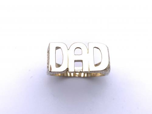 9ct Yellow Gold Dad Ring