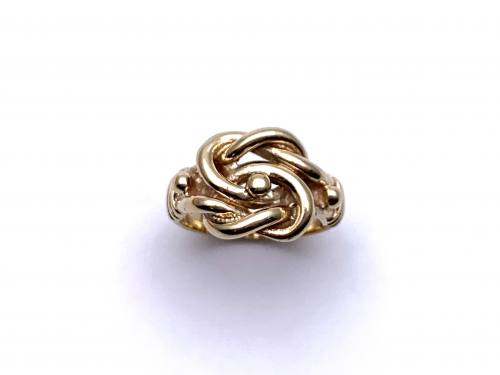 9ct Yellow Gold Small Knot Ring