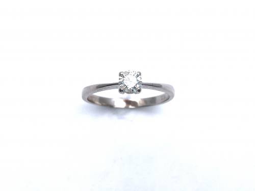 18ct Diamond Solitaire Ring 0.25ct