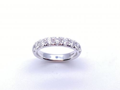 Platinum Diamond Eternity Ring 1.00ct