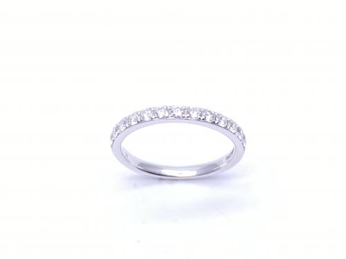 9ct White Gold Eternity Ring 0.42ct