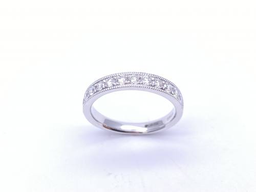 Platinum Diamond Eternity Ring 0.51ct