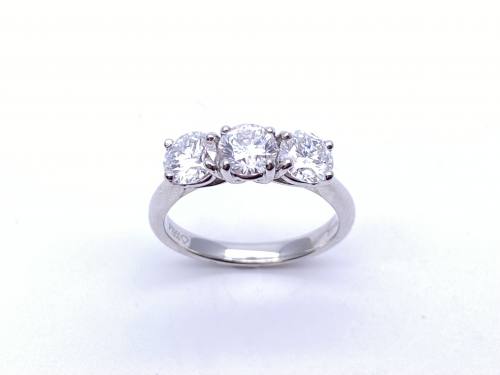 Platinum Laboratory Grown Diamond Ring 1.64ct